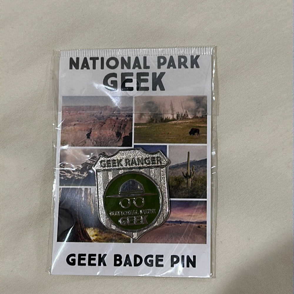 National Park Geek Pin